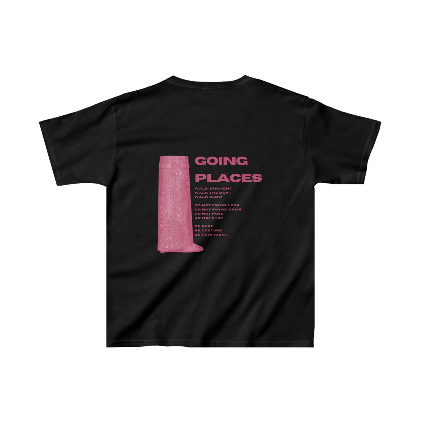 Going places baby tee